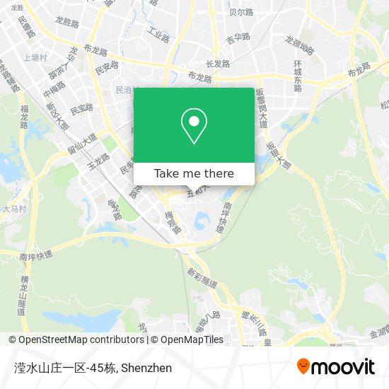 滢水山庄一区-45栋 map