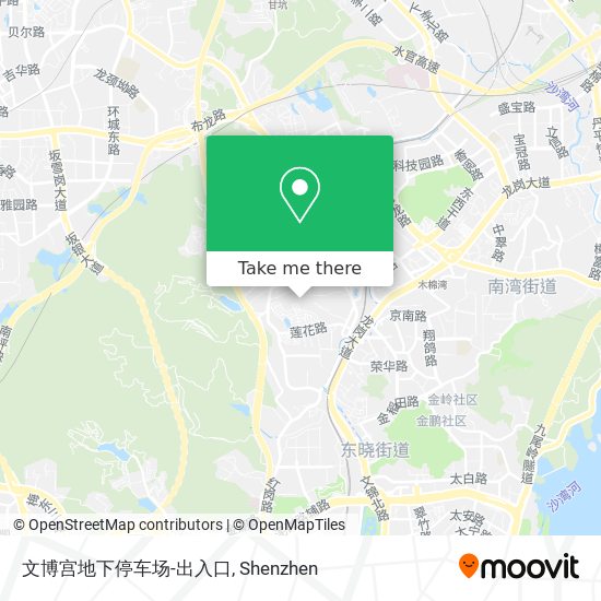 文博宫地下停车场-出入口 map