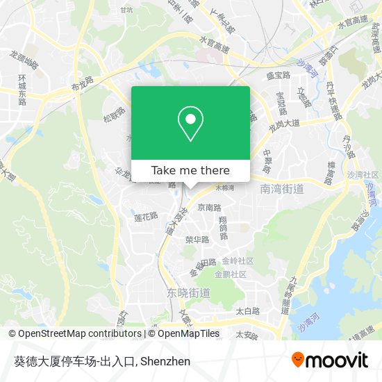 葵德大厦停车场-出入口 map