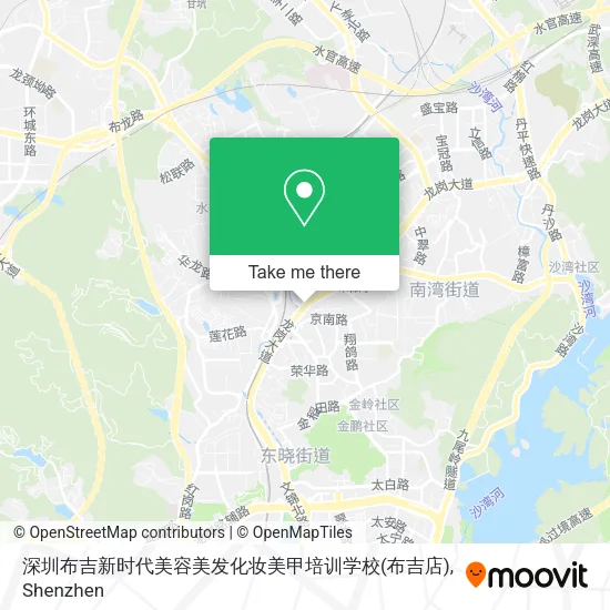 深圳布吉新时代美容美发化妆美甲培训学校(布吉店) map