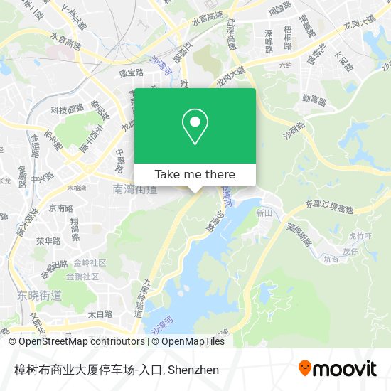 樟树布商业大厦停车场-入口 map