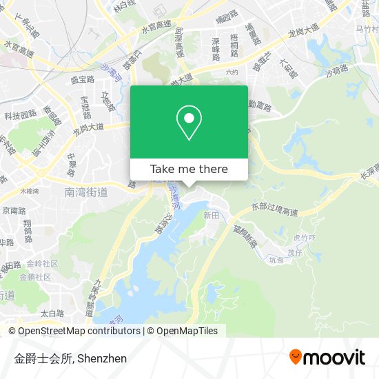 金爵士会所 map