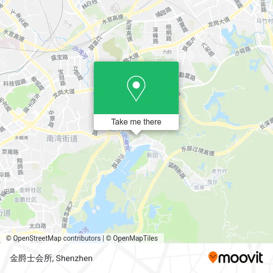 金爵士会所 map