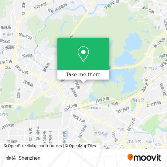 泰莱 map