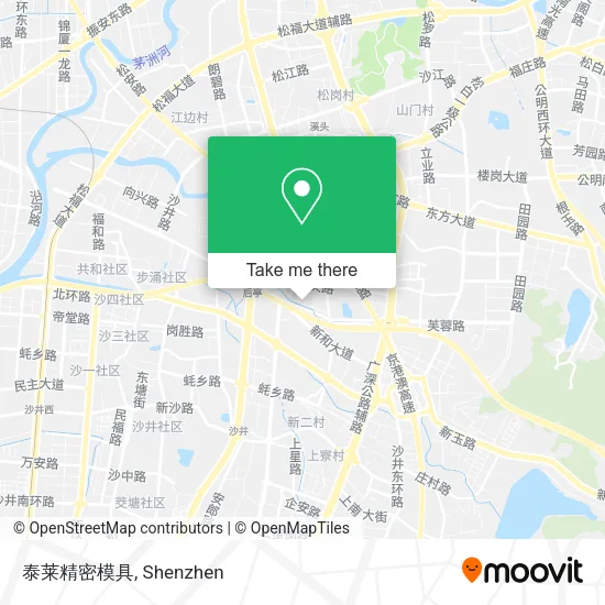 泰莱精密模具 map