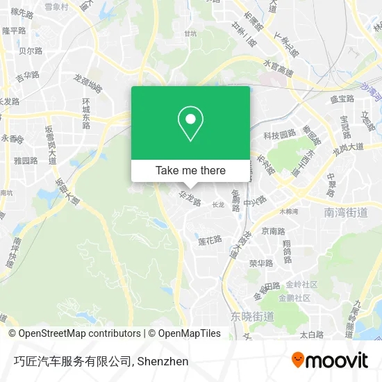 巧匠汽车服务有限公司 map