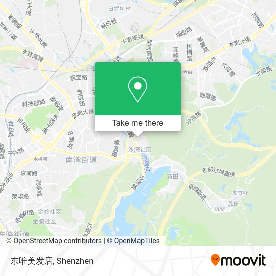 东唯美发店 map