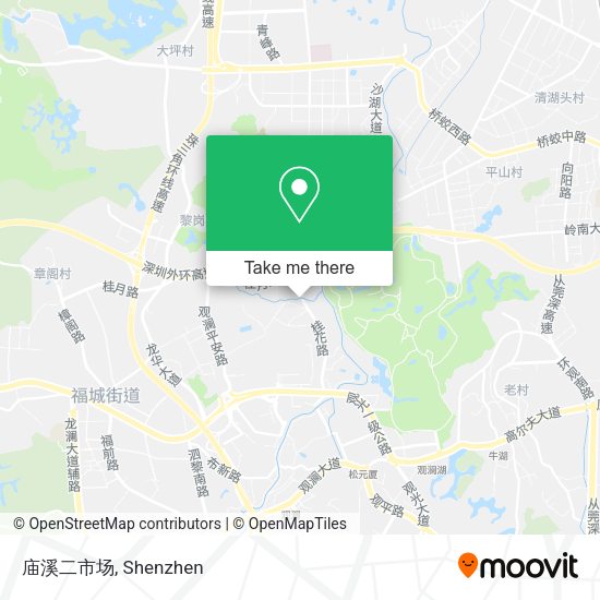庙溪二市场 map