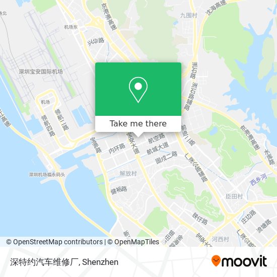 深特约汽车维修厂 map