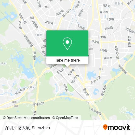 深圳汇德大厦 map