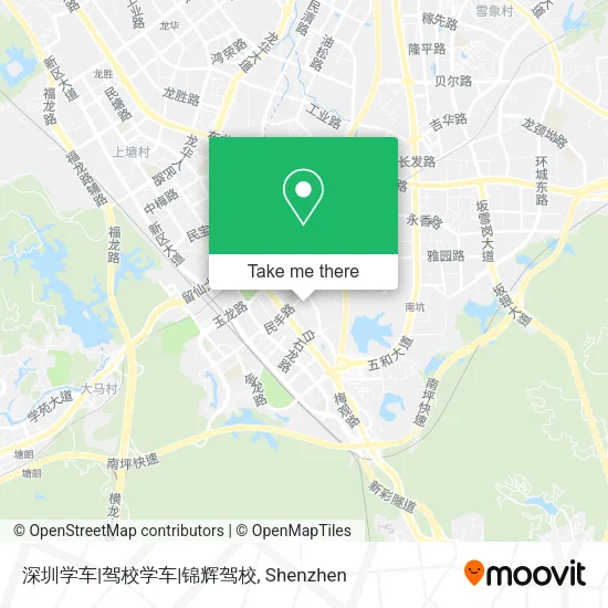 深圳学车|驾校学车|锦辉驾校 map