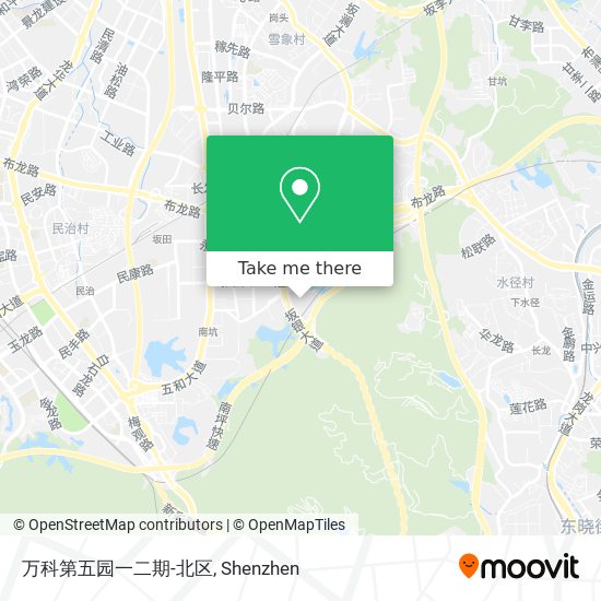 万科第五园一二期-北区 map