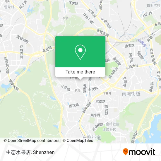 生态水果店 map