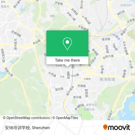 安纳培训学校 map