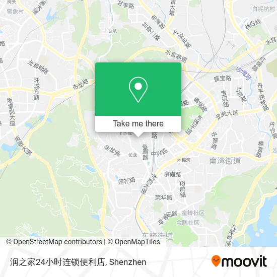 润之家24小时连锁便利店 map