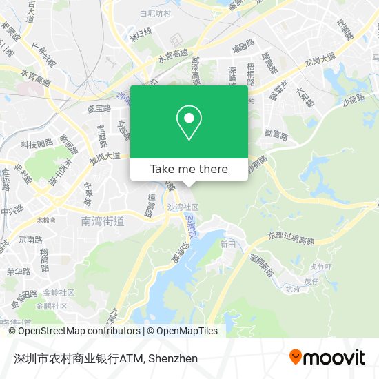 深圳市农村商业银行ATM map