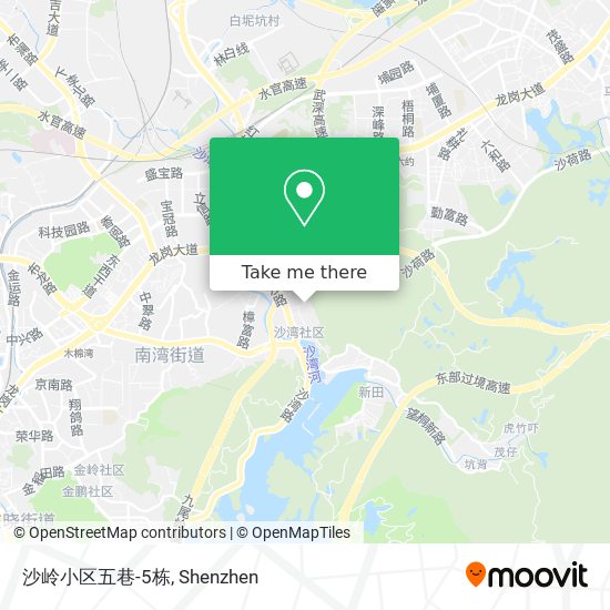 沙岭小区五巷-5栋 map