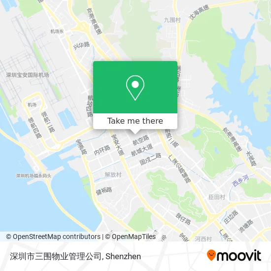 深圳市三围物业管理公司 map