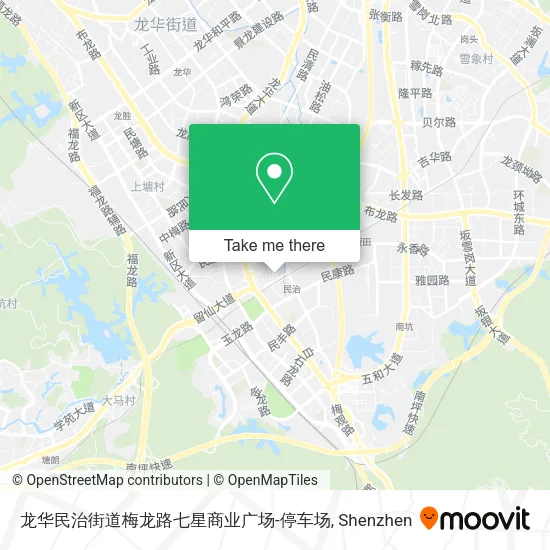 龙华民治街道梅龙路七星商业广场-停车场 map