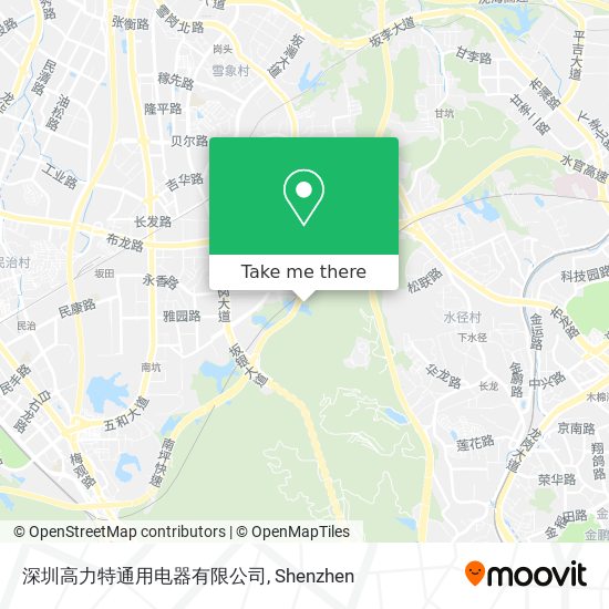 深圳高力特通用电器有限公司 map