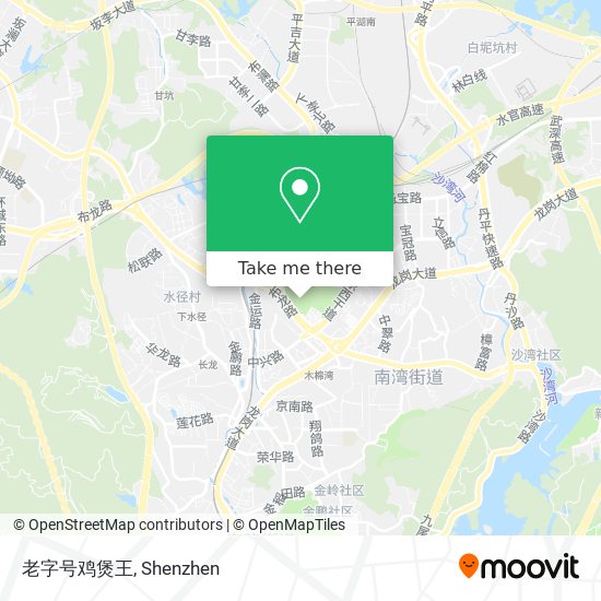 老字号鸡煲王 map