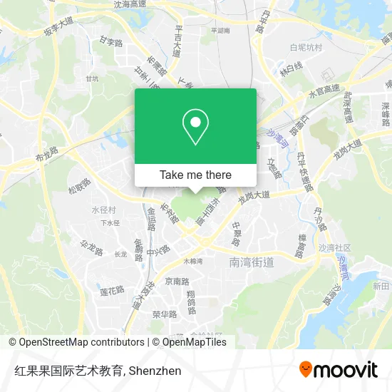 红果果国际艺术教育 map