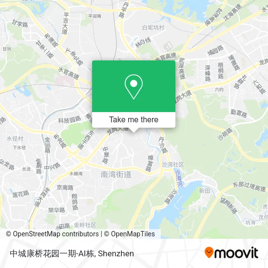 中城康桥花园一期-AI栋 map