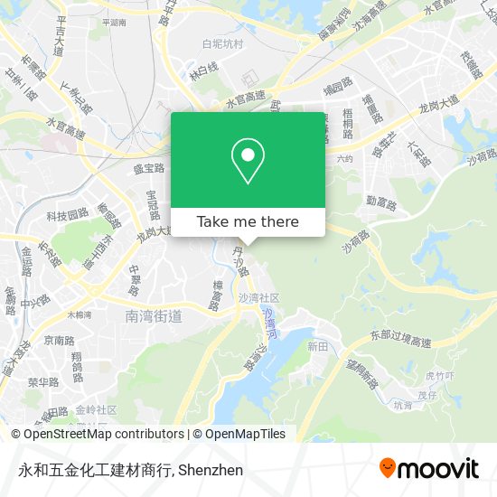 永和五金化工建材商行 map