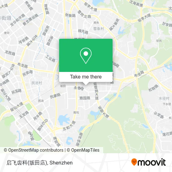 启飞齿科(坂田店) map