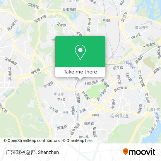 广深驾校总部 map