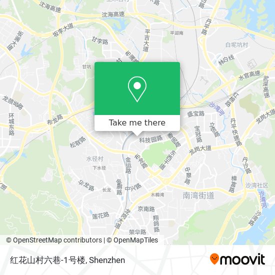 红花山村六巷-1号楼 map