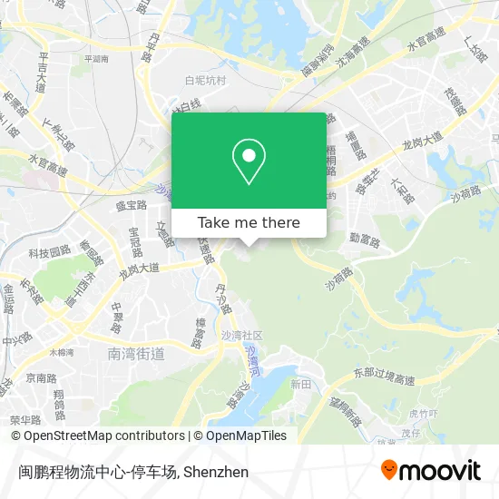 闽鹏程物流中心-停车场 map