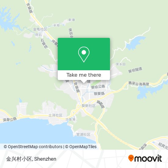 金兴村小区 map