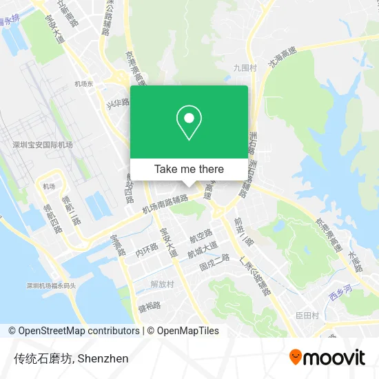 传统石磨坊 map