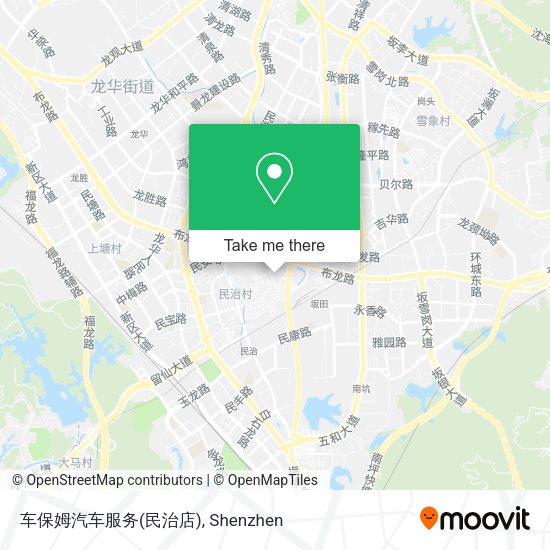 车保姆汽车服务(民治店) map