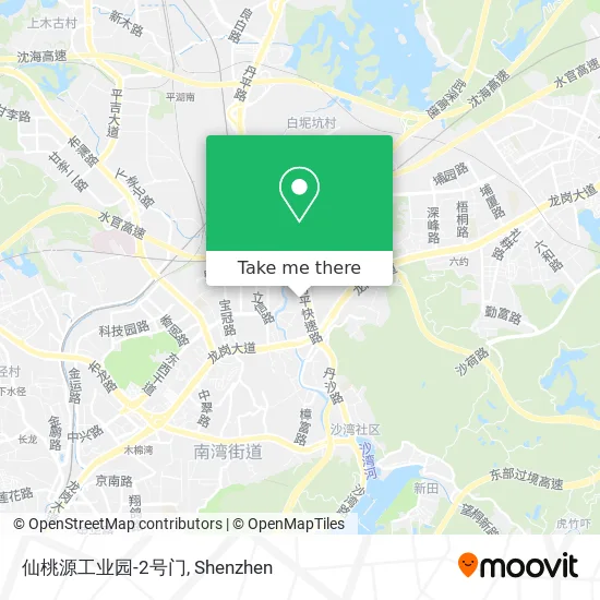 仙桃源工业园-2号门 map