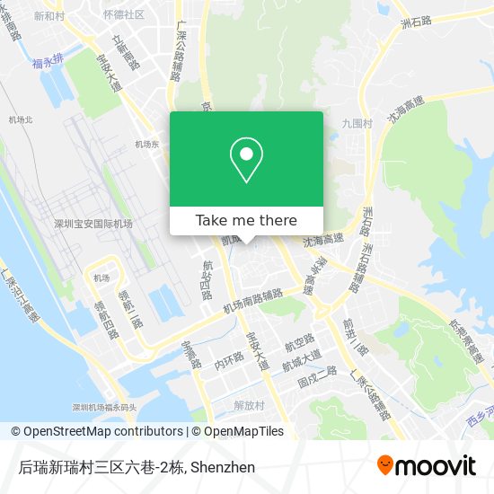 后瑞新瑞村三区六巷-2栋 map