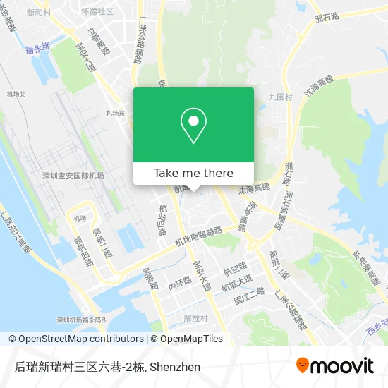 后瑞新瑞村三区六巷-2栋 map