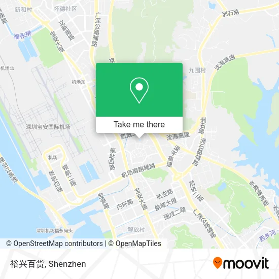 裕兴百货 map