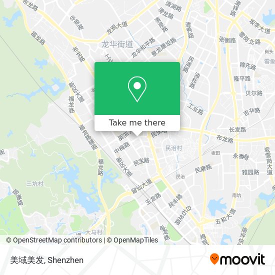 美域美发 map