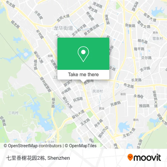 七里香榭花园2栋 map