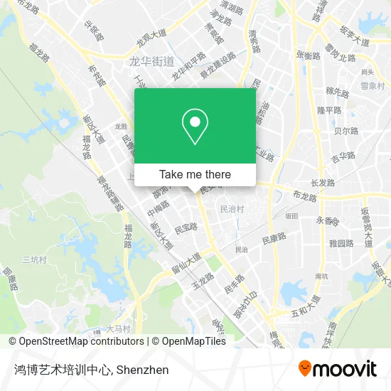鸿博艺术培训中心 map