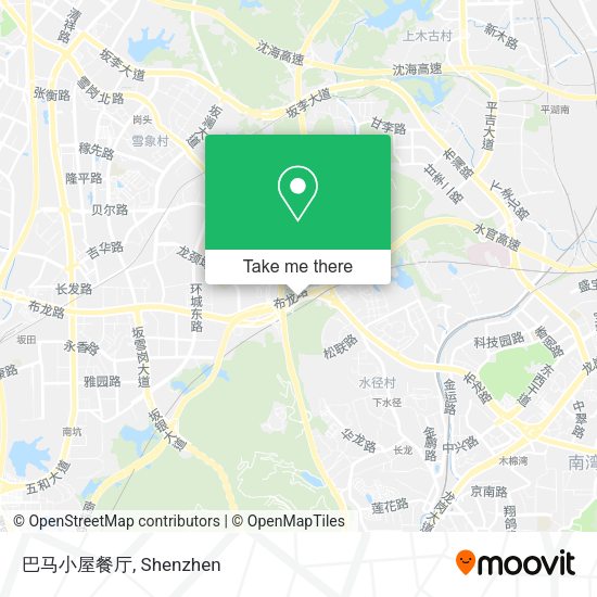 巴马小屋餐厅 map