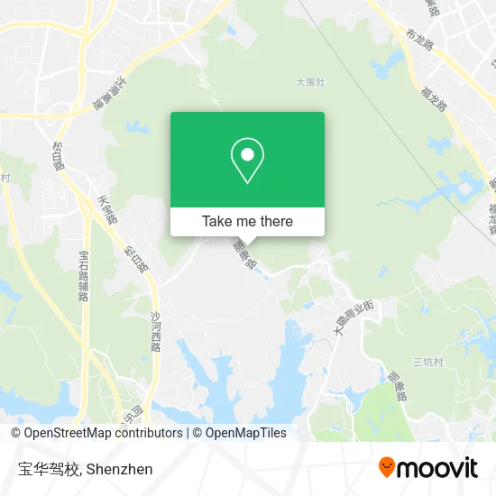 宝华驾校 map