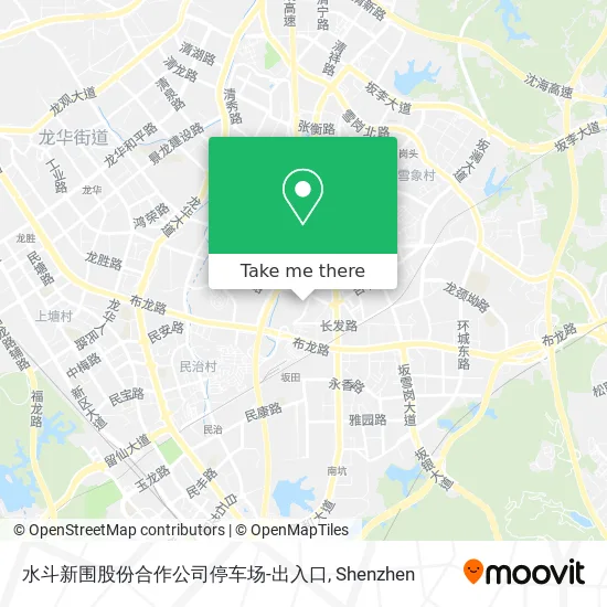 水斗新围股份合作公司停车场-出入口 map