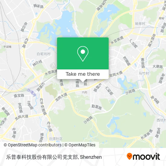 乐普泰科技股份有限公司党支部 map