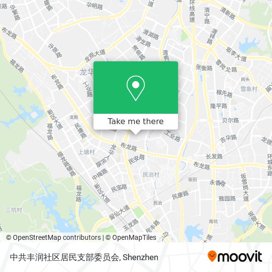 中共丰润社区居民支部委员会 map