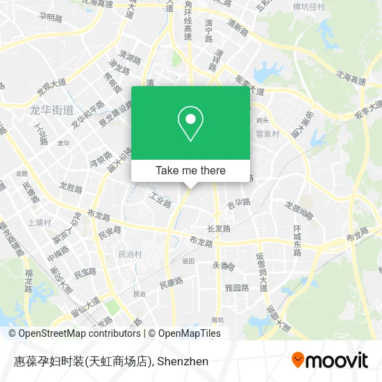 惠葆孕妇时装(天虹商场店) map