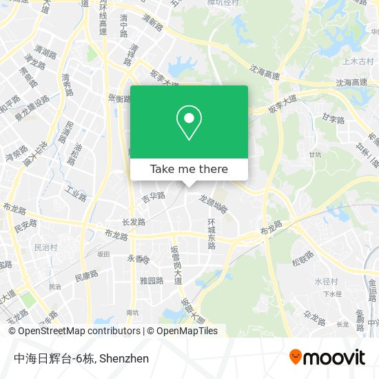 中海日辉台-6栋 map