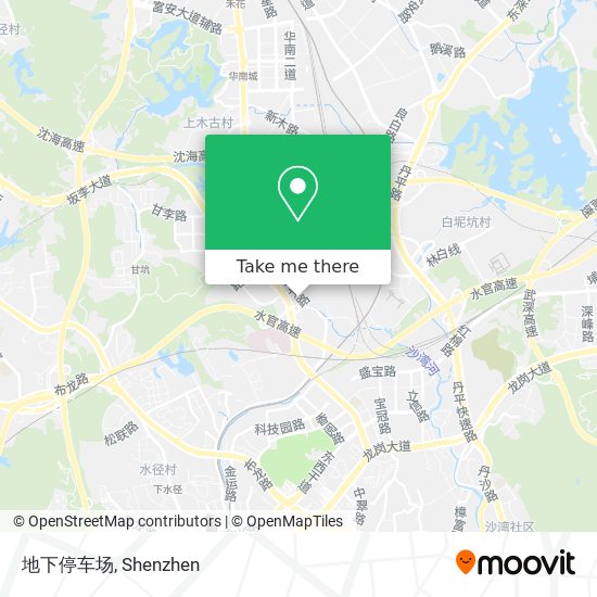 地下停车场 map